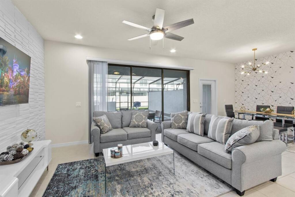 Luxury 5Bd/5Bh Home With Pool/Bbq Disney Universal Kissimmee Exterior photo