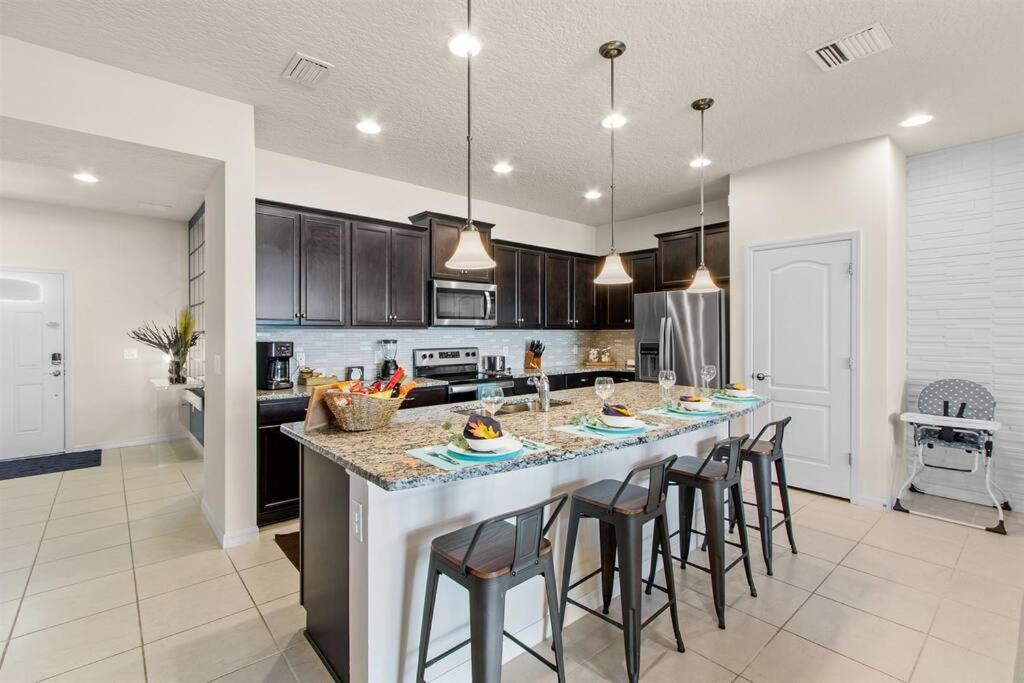 Luxury 5Bd/5Bh Home With Pool/Bbq Disney Universal Kissimmee Exterior photo